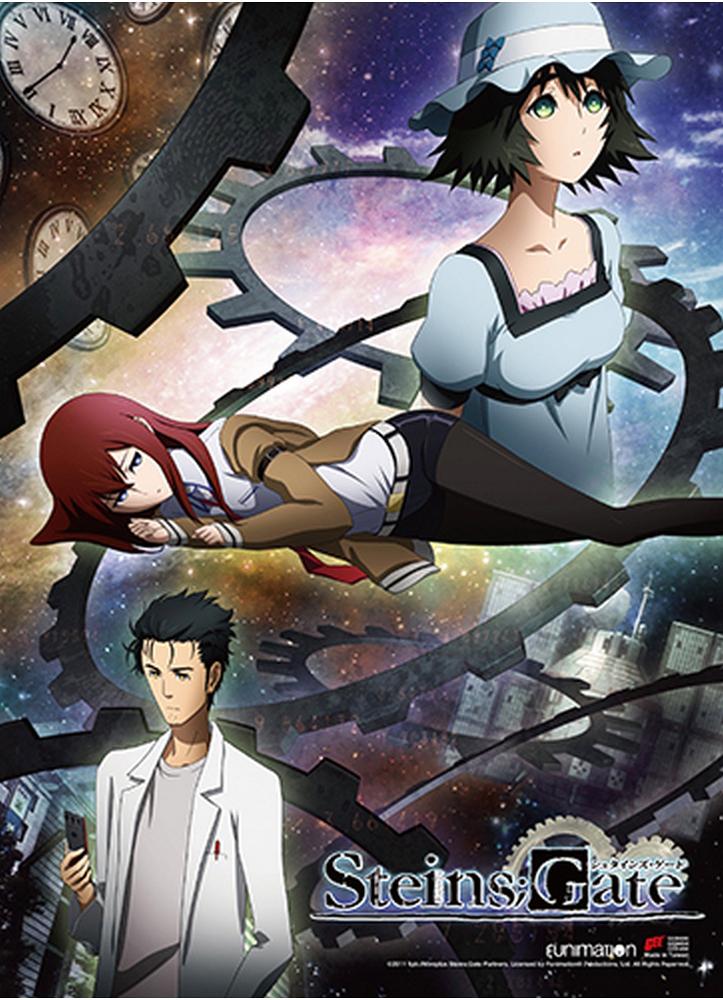 Steins;Gate - Key Art Hi-End Wall Scroll 31"W x 43"H