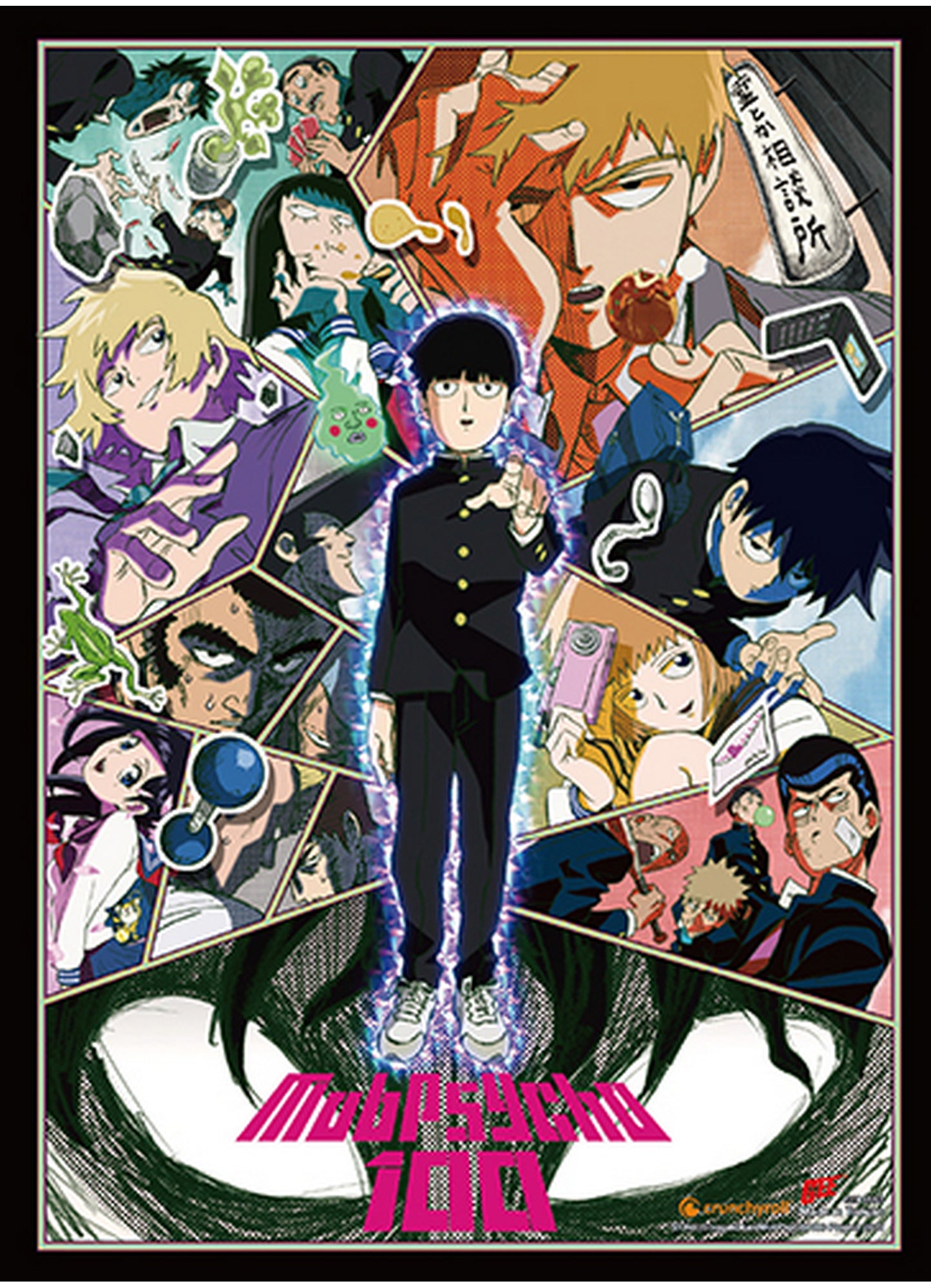Mob Psycho 100 - Key Art SS Wall Scroll 18.5"W x 25.2"H