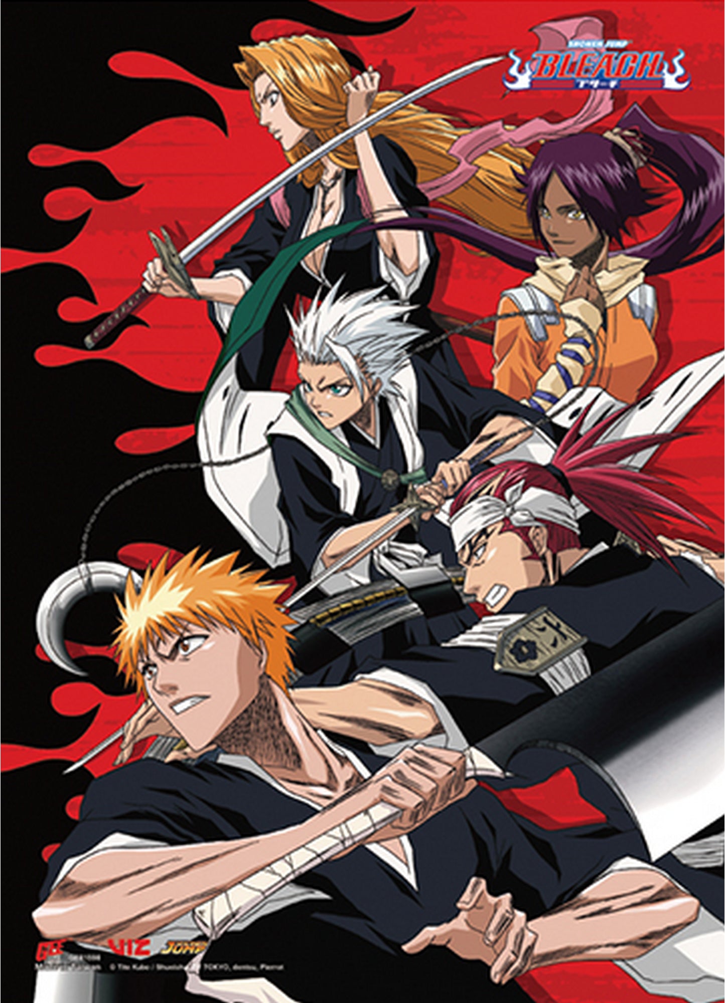Bleach - Soul Reaper SS Wall Scroll 18.5"W x 25.2"H