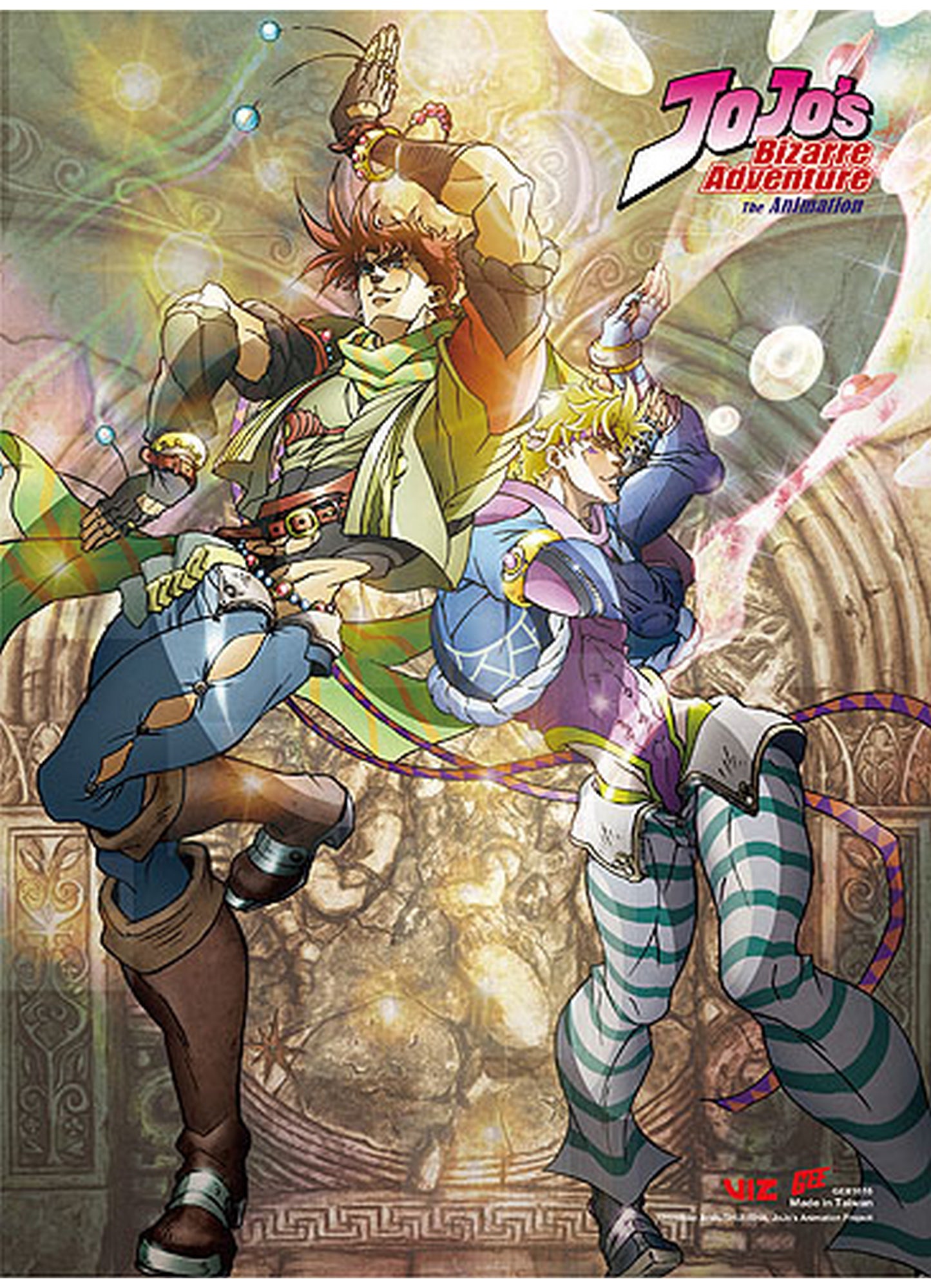 Jojos Bizarre Adventure - Key Art 1 SS Wall Scroll 18.5"W x 25.2"H