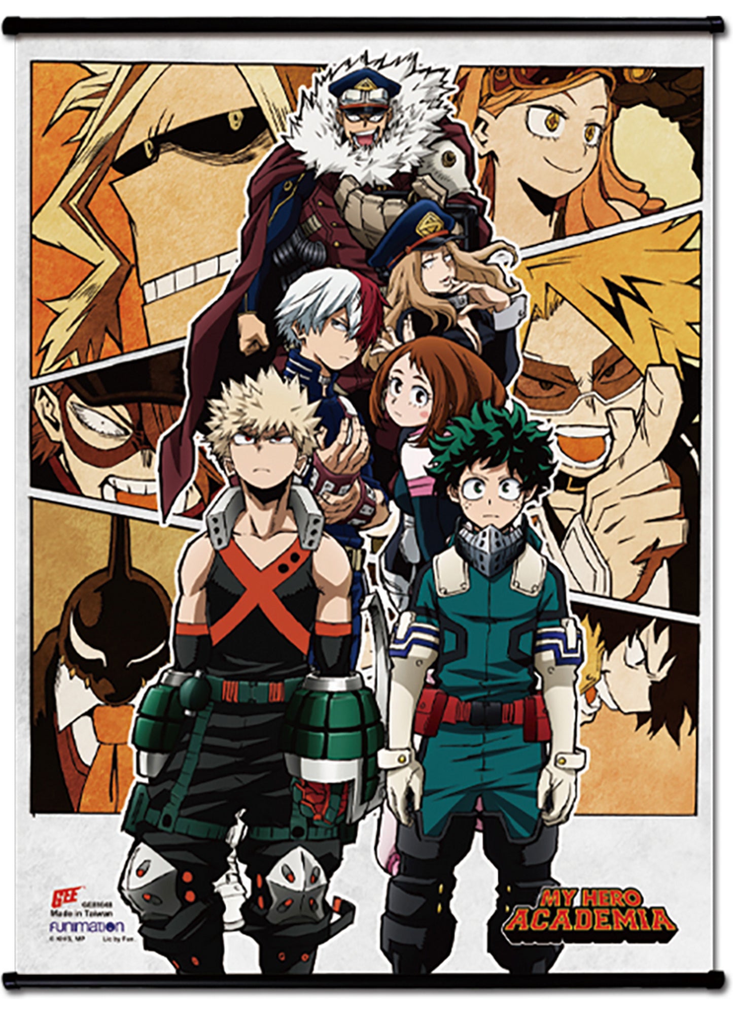 My Hero Academia S3 - Key Art #B SS Wall Scroll 18.5"W x 25.2"H