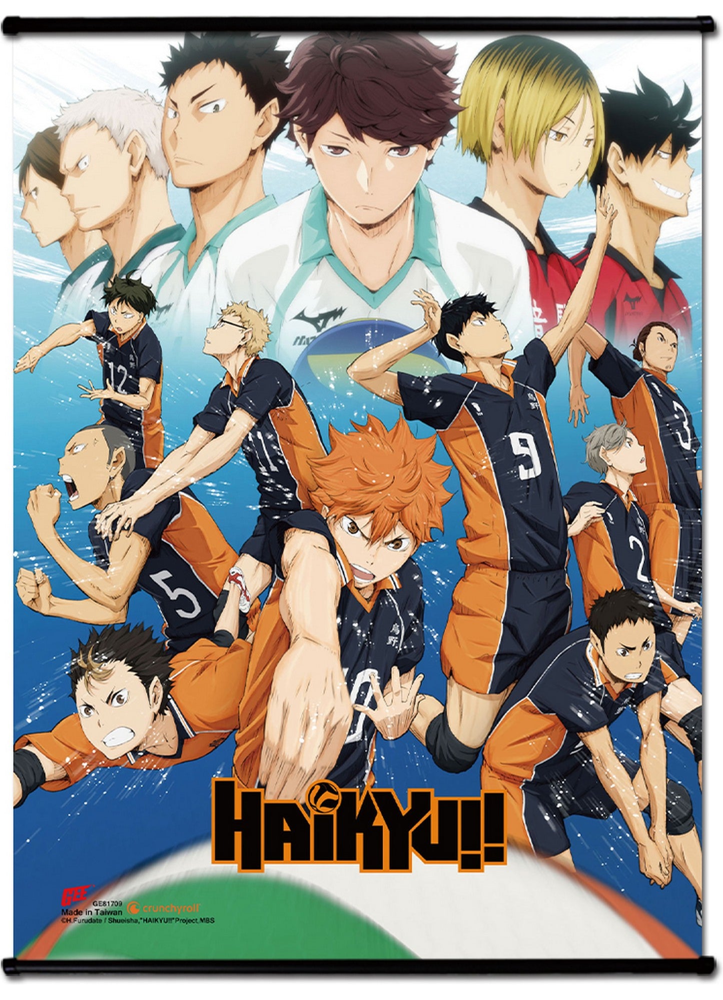 Haikyu - Key Visual SS Wall Scroll 18.5"W x 25.2"H