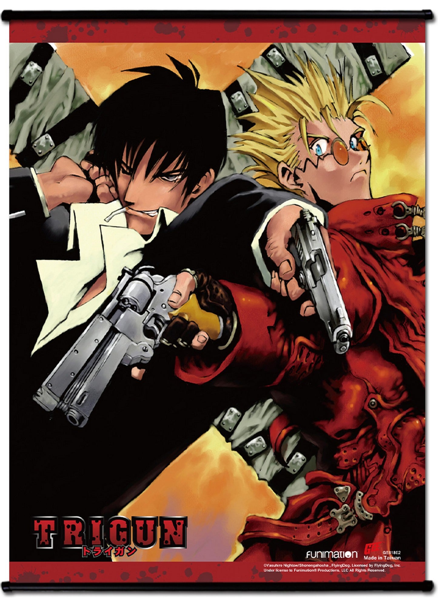 Trigun - Key Art #01 SS Wall Scroll 18.5"W x 25.2"H