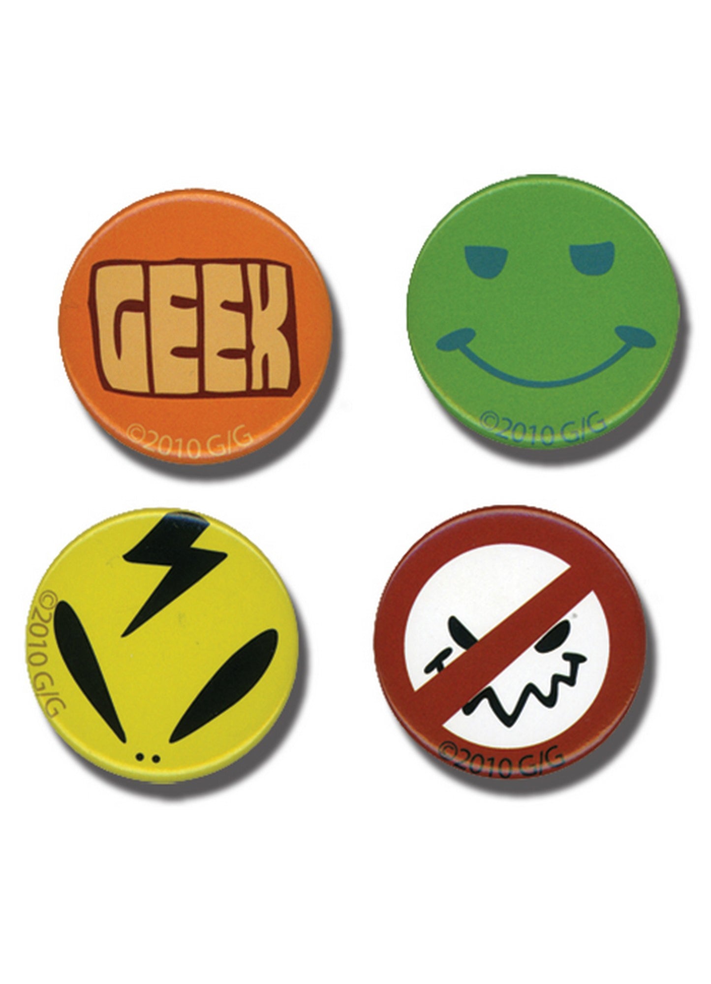 Panty And Stocking - Briefs Buttons Set 1.5"