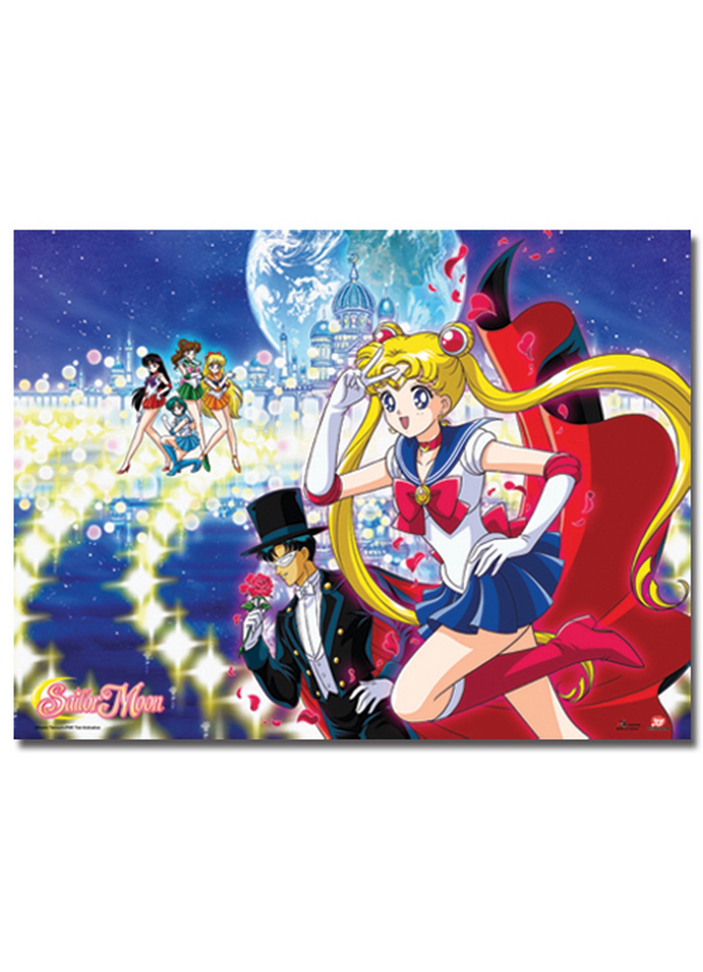 Sailor Moon - Moon Palace Wall Scroll 31"W x 43"H