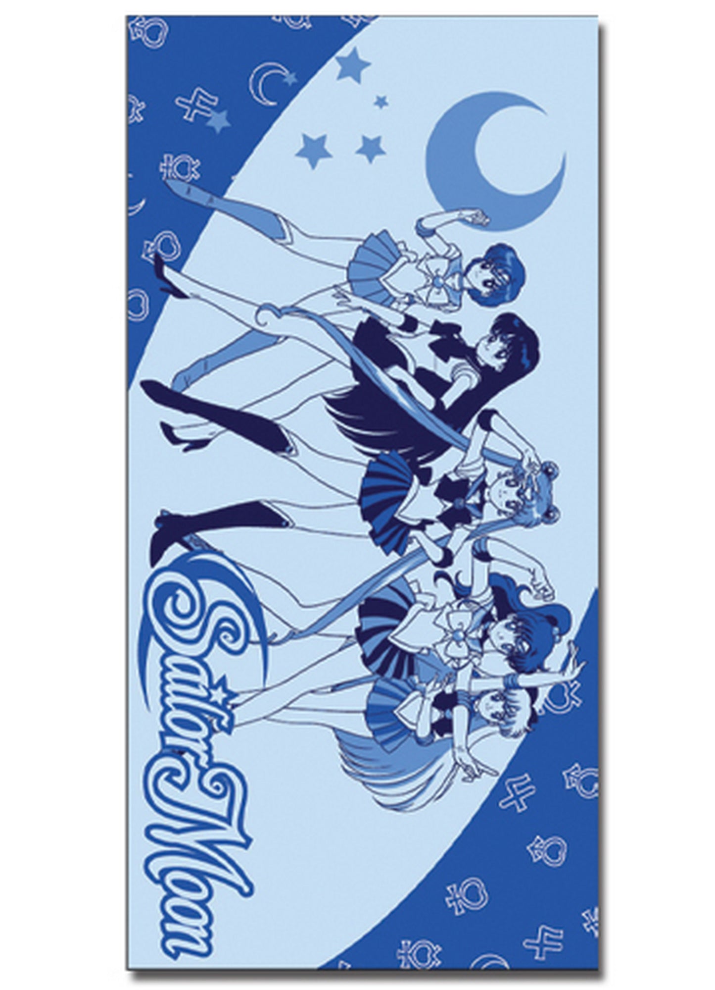 Sailor Moon - Sailor Soldiers Towel 29.5"W x 59"H