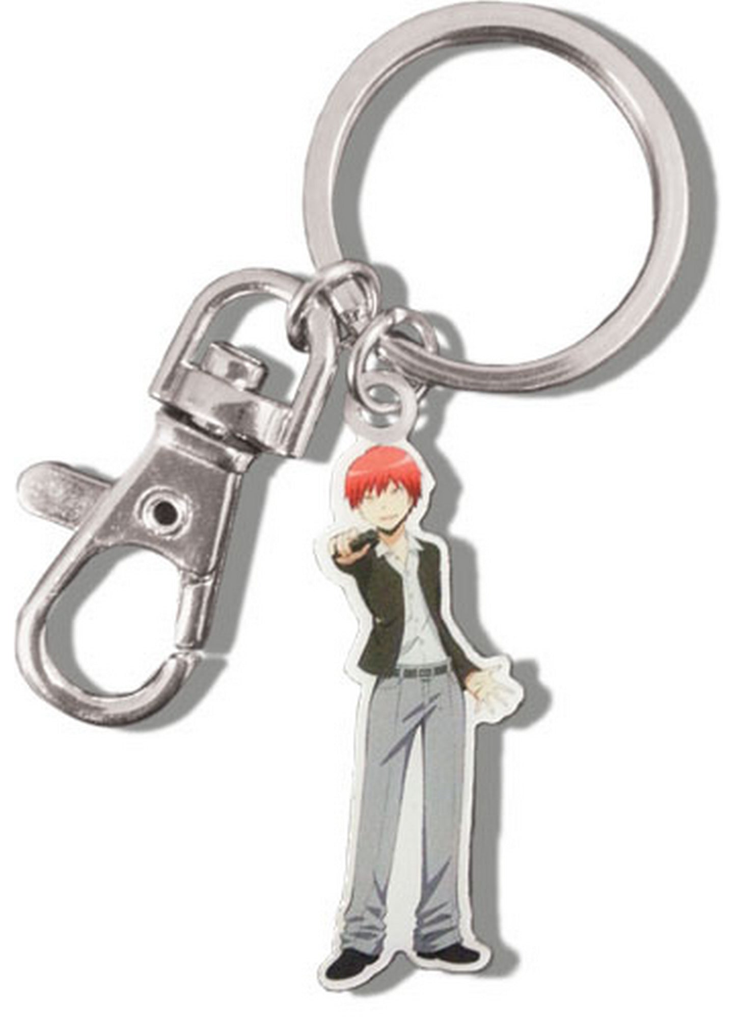 Assassination Classroom - Karma Metal Keychain
