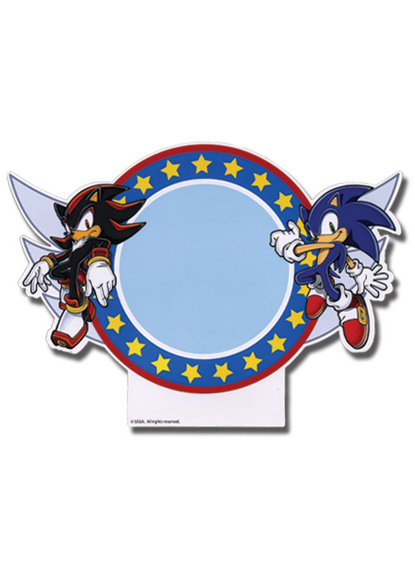 Sonic The Hedgehog - Sonic The Hedgehog & Shadow The Hedgehog Magnet Note