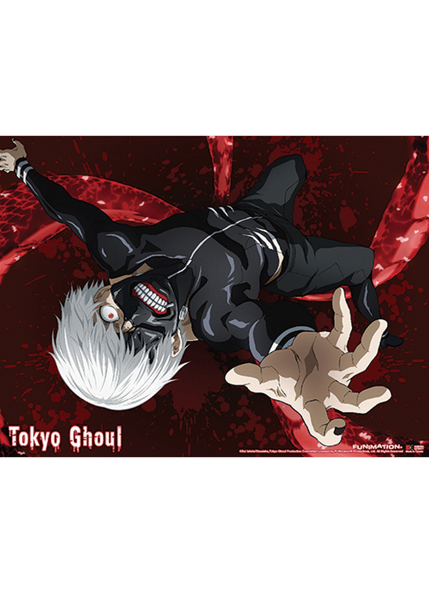 Tokyo Ghoul - Ken Kaneki 04 Wall Scroll 31"W x 43"H