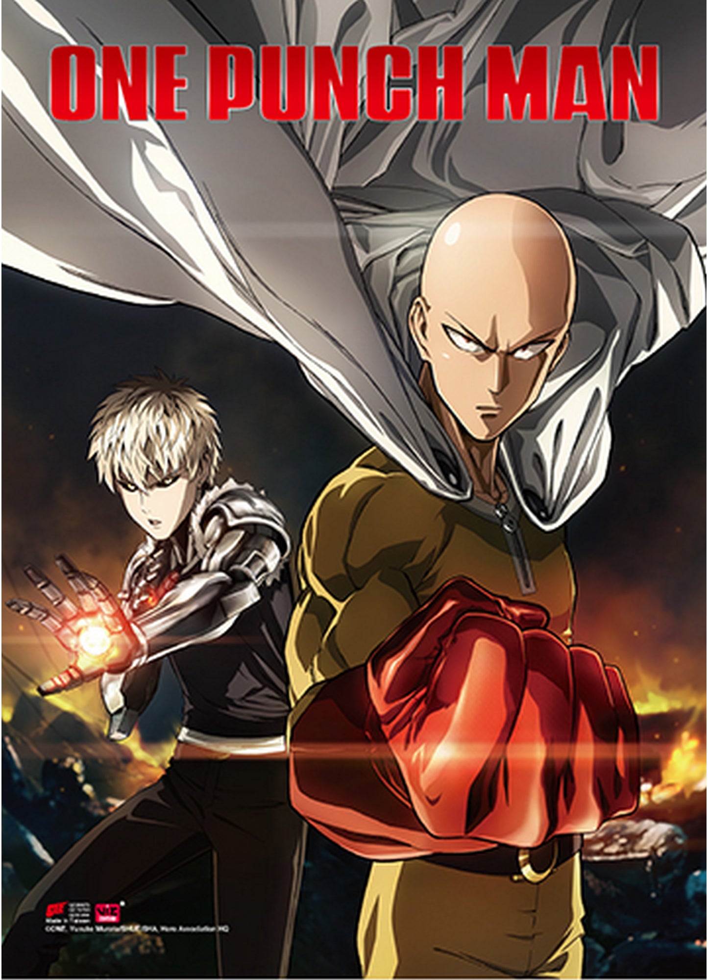 One Punch Man - Key Art 1 Wall Scroll 31"W x 43"H