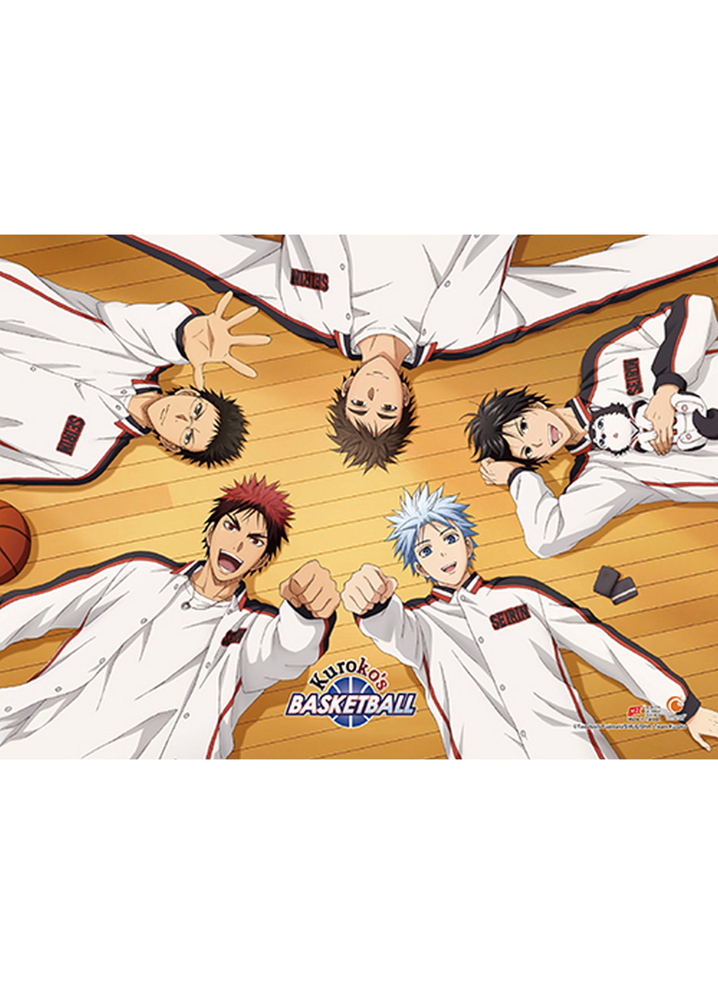 Kuroko's Basketball S3 - Friend Group Wall Scroll 31"W x 43"H