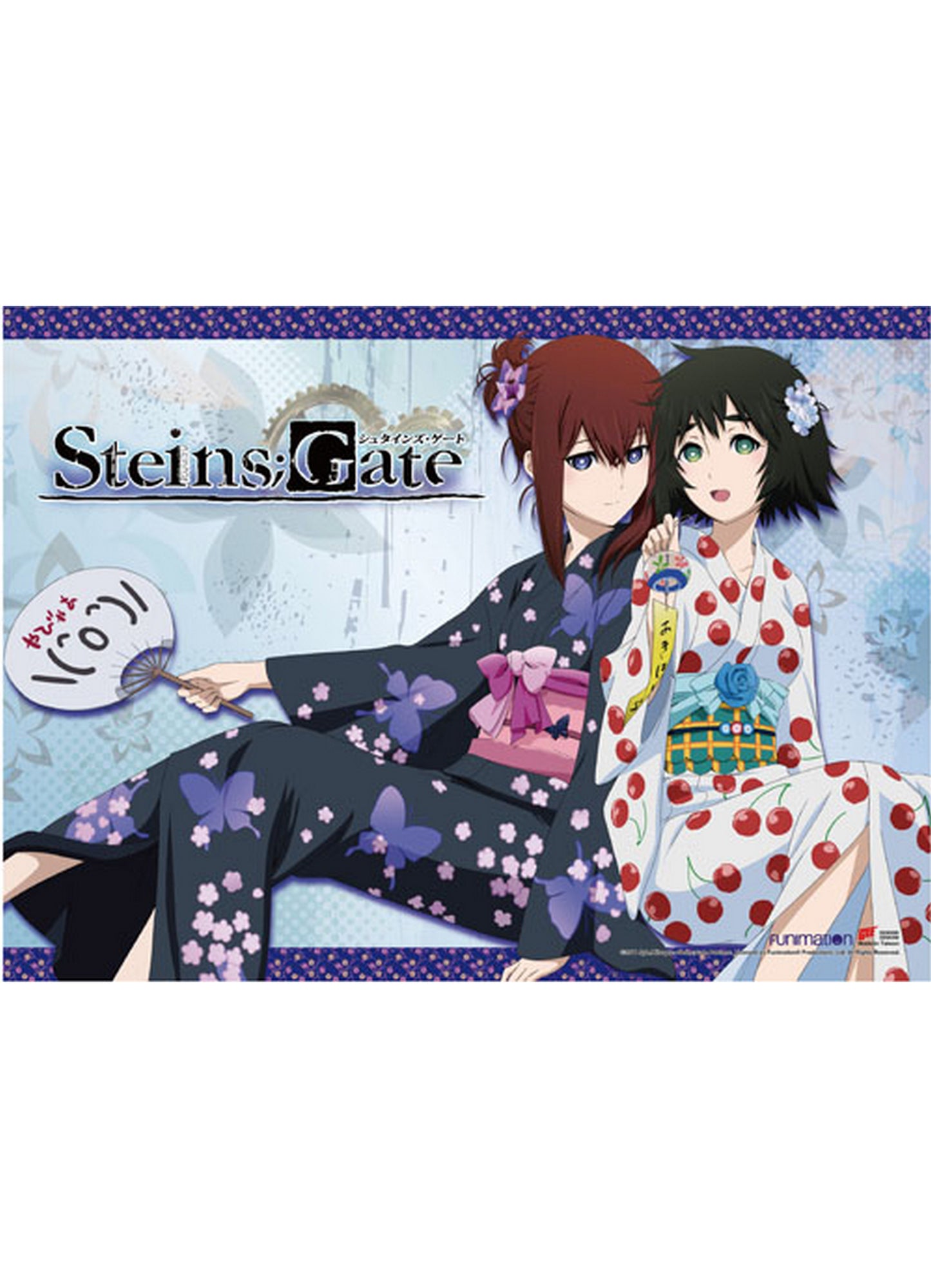 Steins;Gate - Kurisu Makise & Mayuri Shiina Yukata Wall Scroll 31"W x 43"H