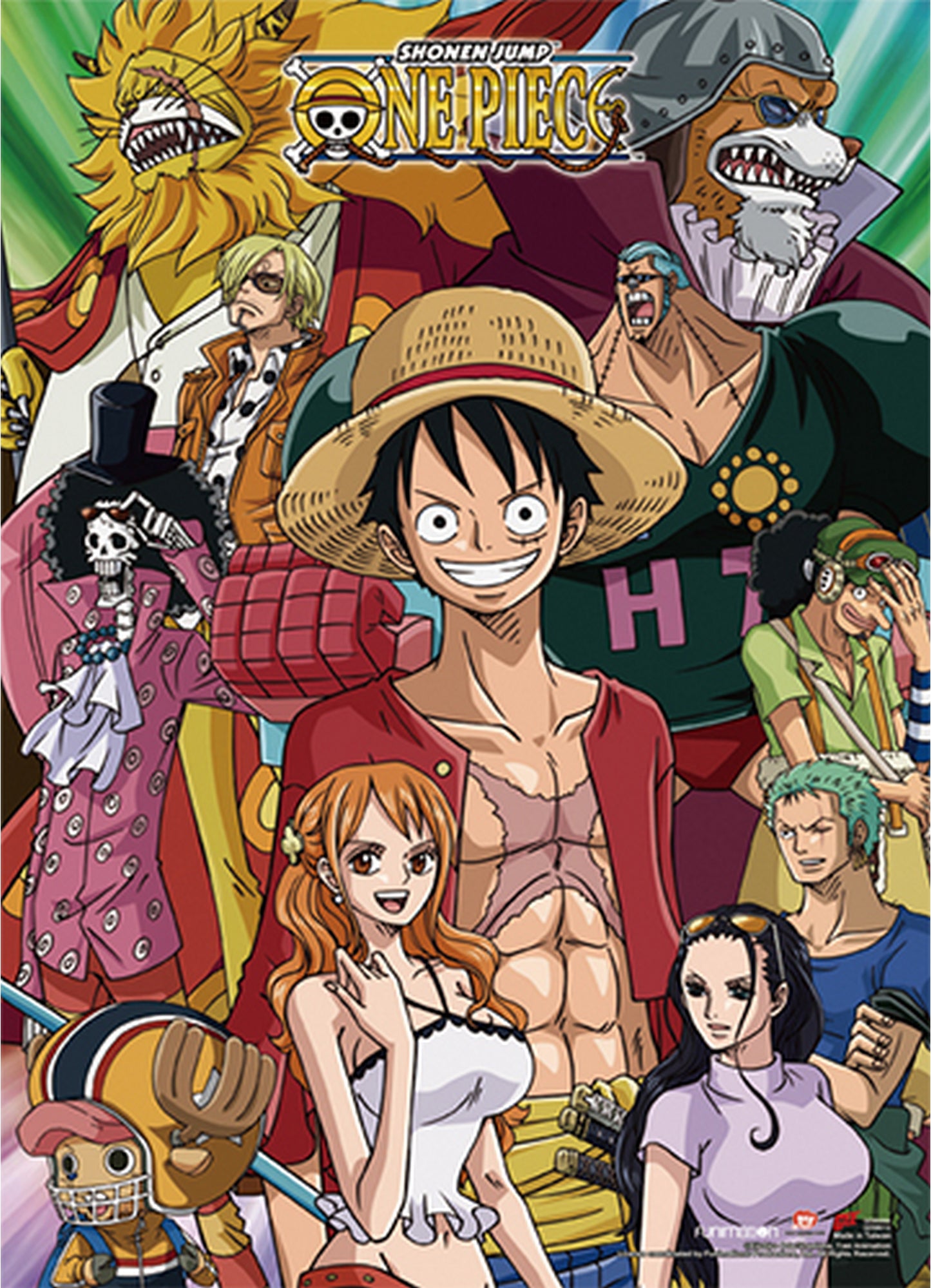 One Piece - 2017 Group 1 Wall Scroll 31"W x 43"H
