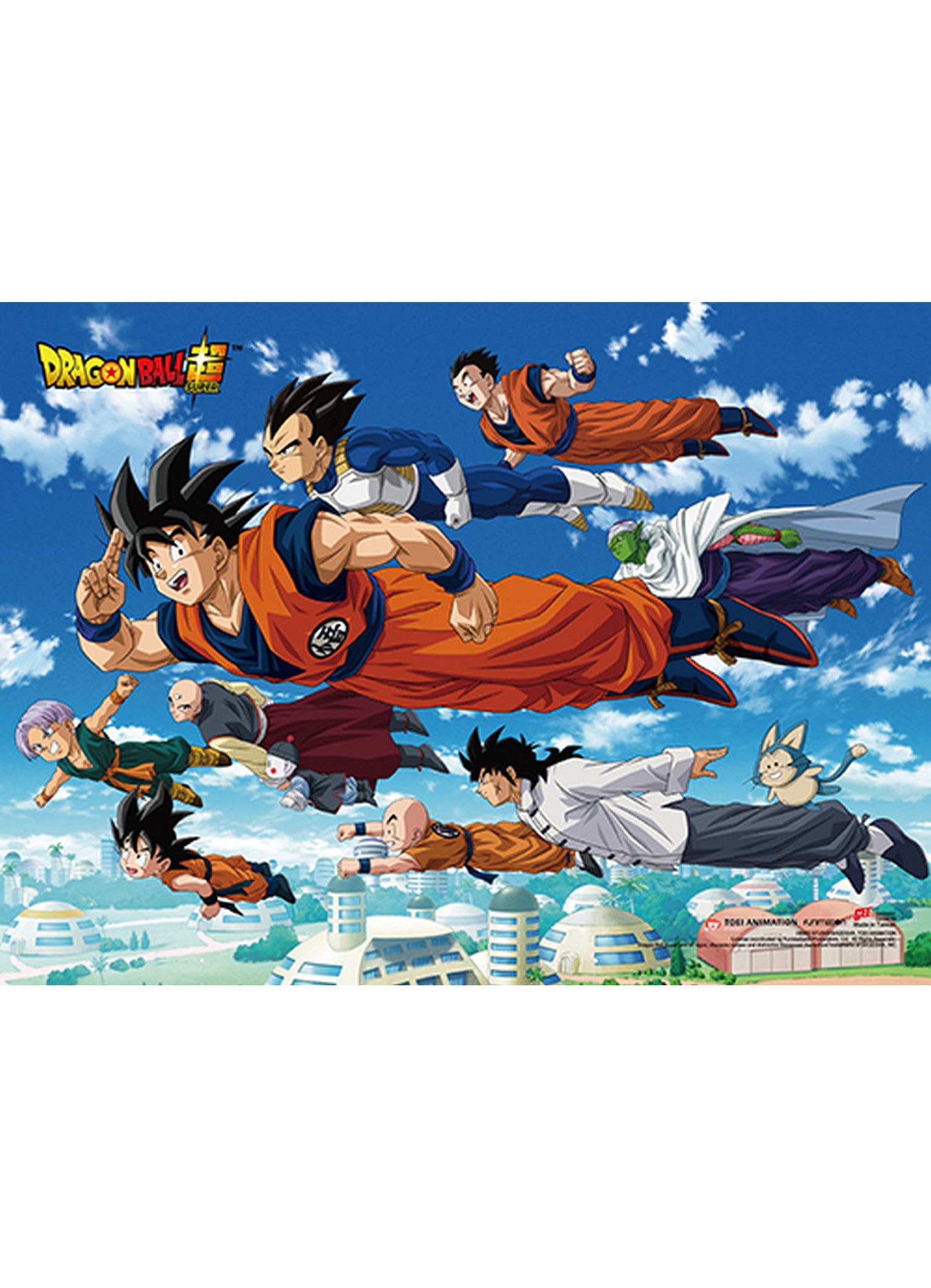 Dragon Ball Super - Universal Survival Group Wall Scroll 31"W x 43"H