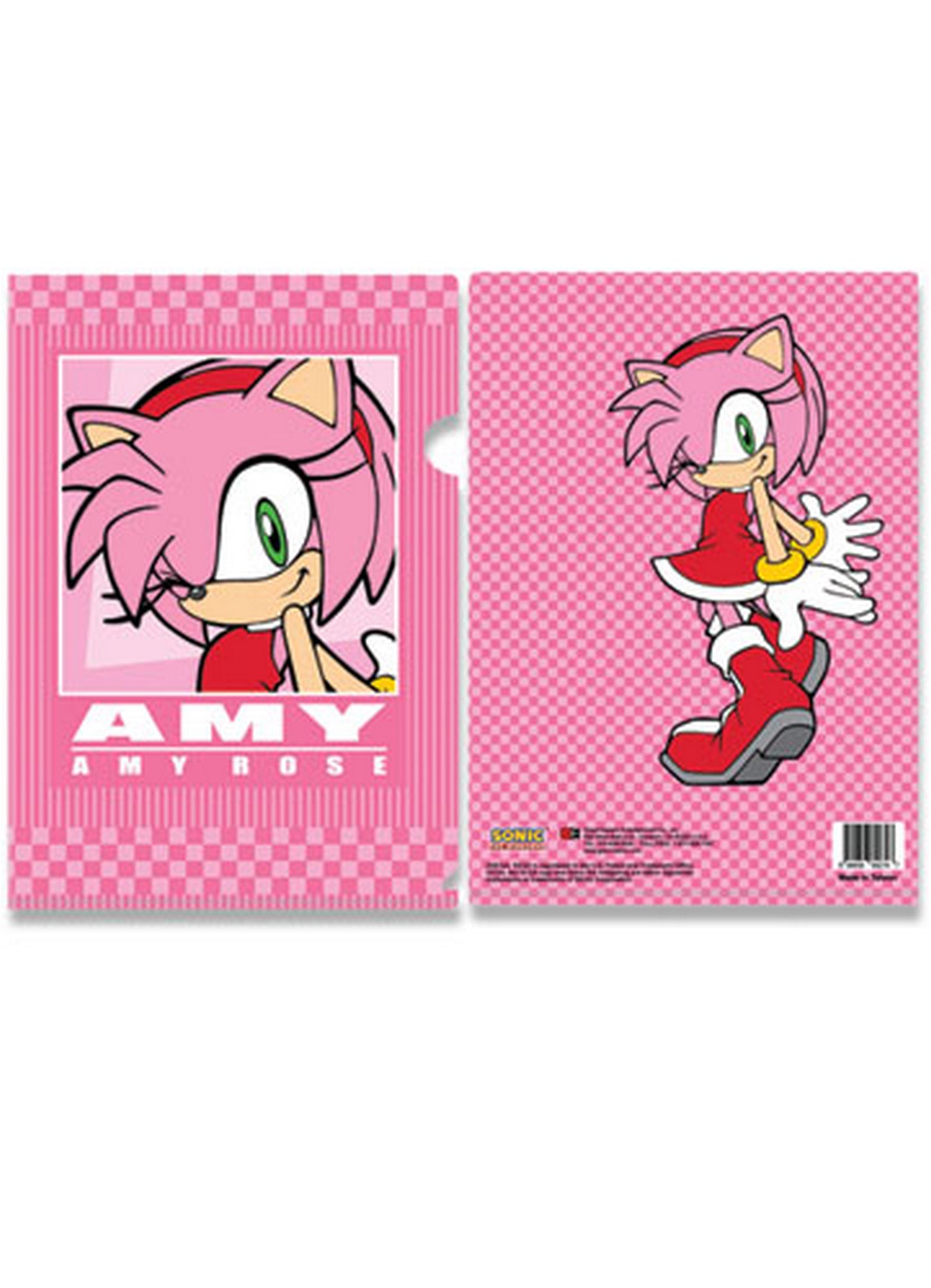Sonic The Hedgehog - Amy Rose File Folder (5 Pcs)