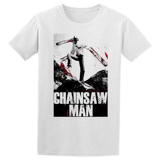 Chainsaw Man - Chainsaw Man Grayscaled Key Art T-Shirt
