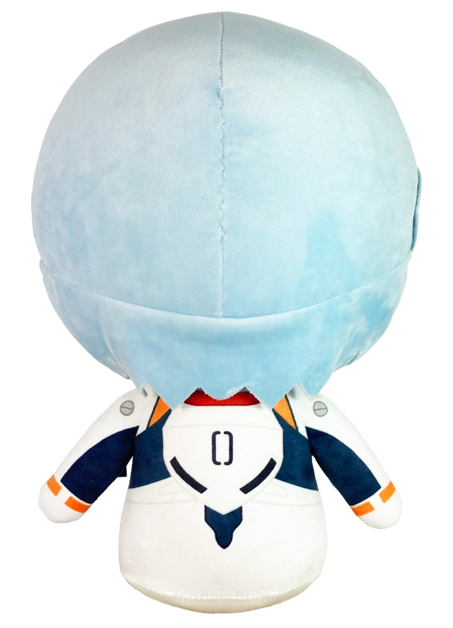 Evangelion New Movie - Rei Ayanami Plug Suit Sitting Plush 12"H