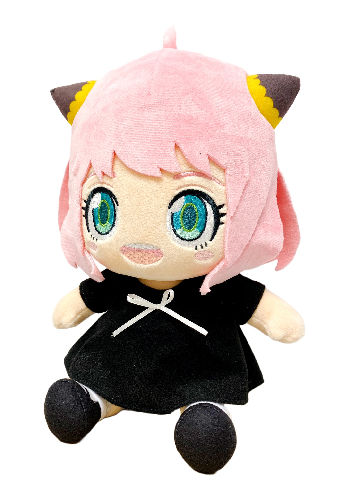 Spy X Family - Anya Forger Dress Sitting Pose Plush 10"H