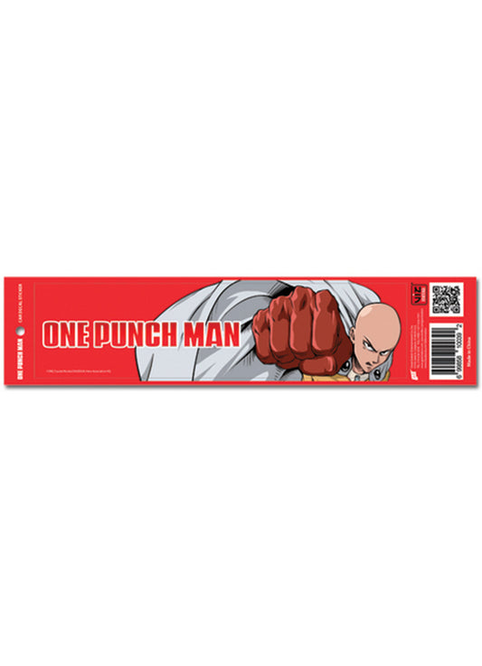 One Punch Man - Saitama PuncHinge Car Decal