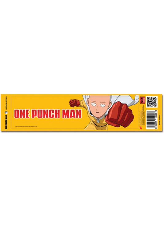 One Punch Man - Saitama Flying Car Decal