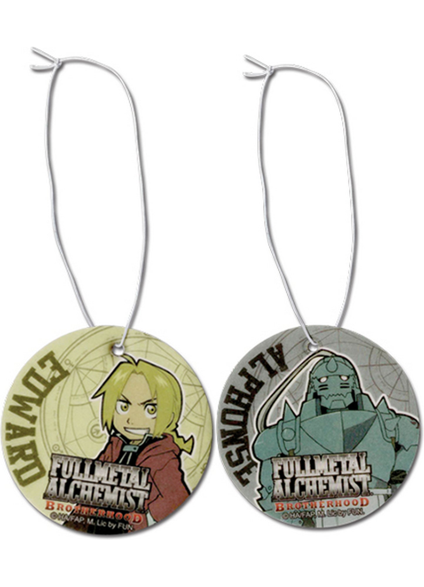 Fullmetal Alchemist: Brotherhood - Edward Elric "Ed" & Alphonse Elric "Al" Air Freshener