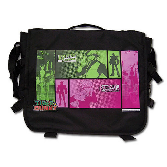 Tiger & Bunny - Kotetsu & Barnaby Panel Messenger Bag