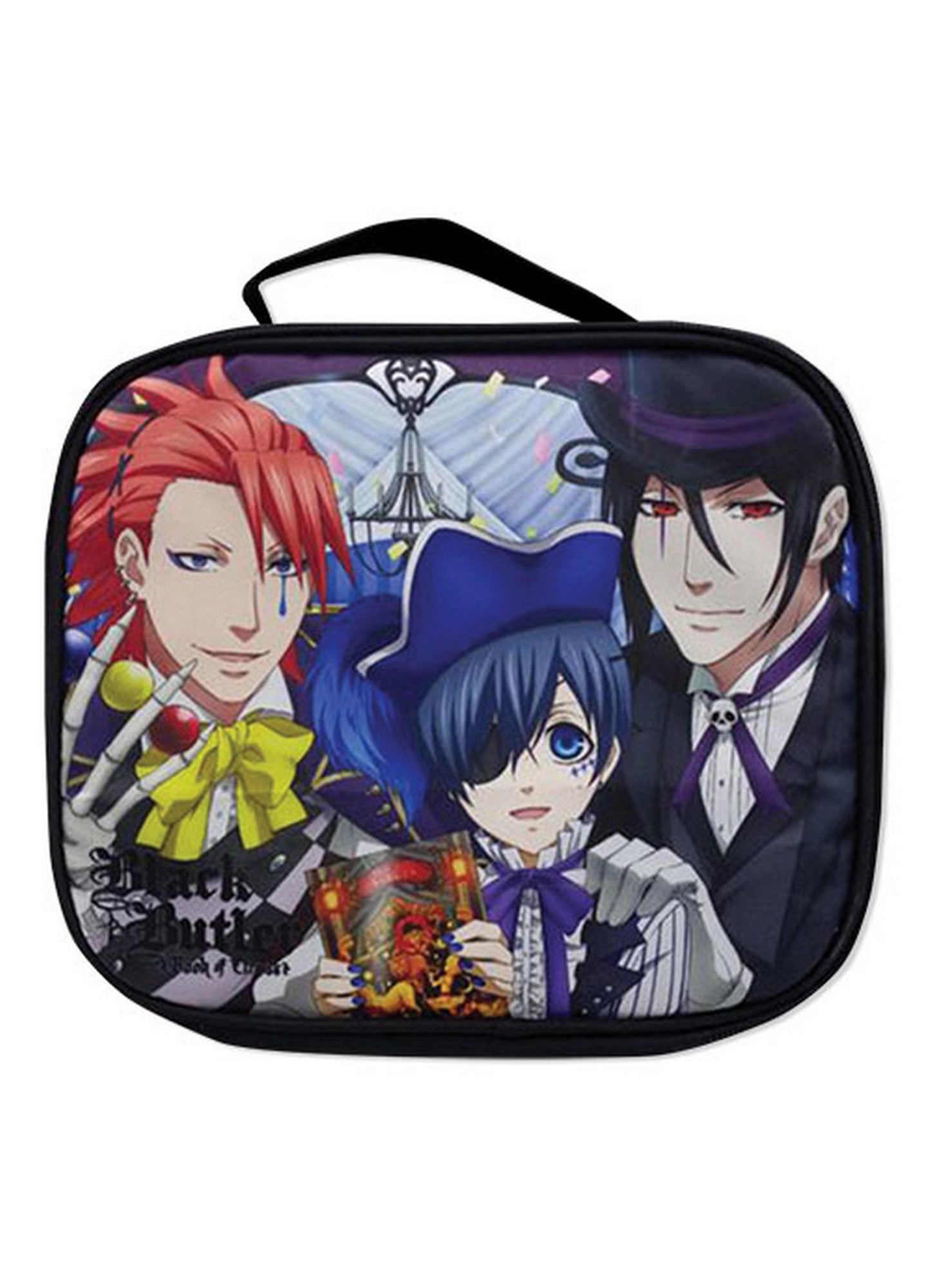 Black Butler Book Of Circus - Sebastian Michaelis & Ciel Phantomhive & Joker Lunch Bag