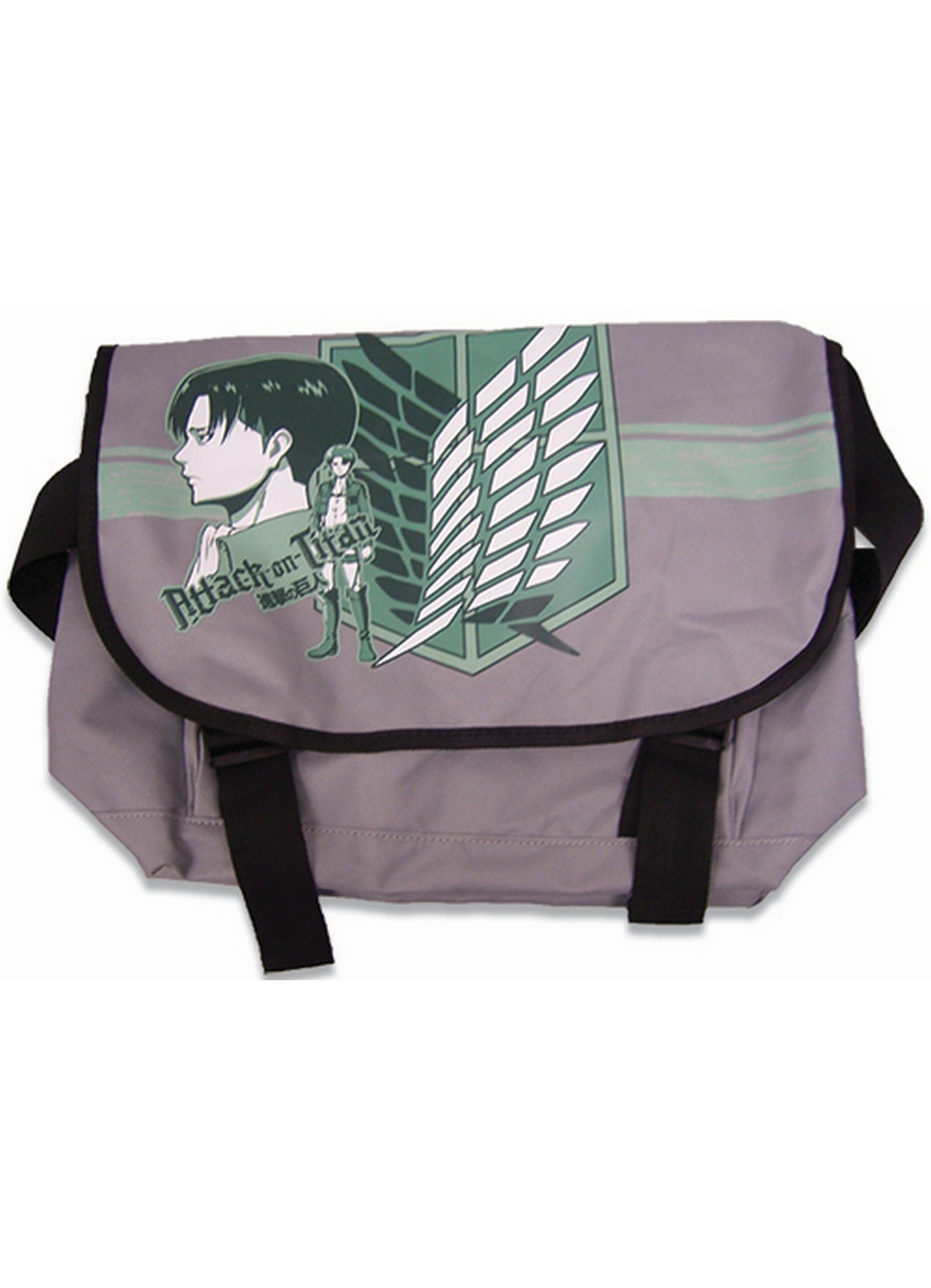 Attack On Titan - Levi Ackerman Green Messenger Bag