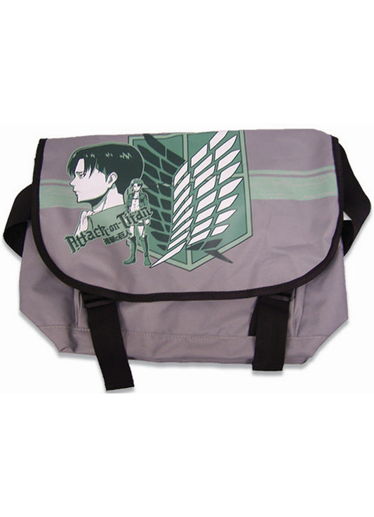 Attack On Titan - Levi Ackerman Green Messenger Bag