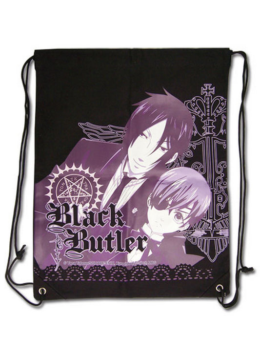 Black Butler - Group Drawstring Bag