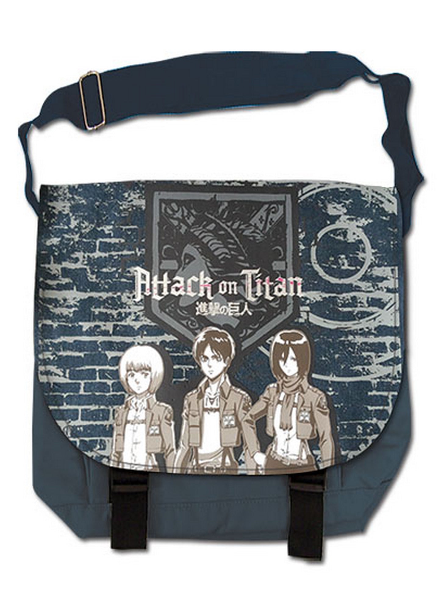Attack On Titan - Group & Wall Messenger Bag