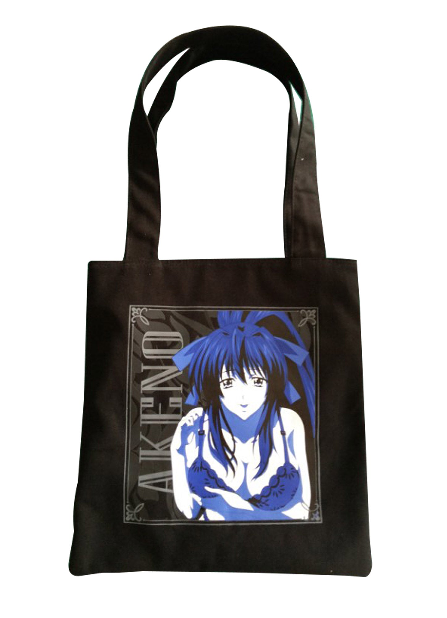 High School DxD - Akeno Himejima Black Tote Bag
