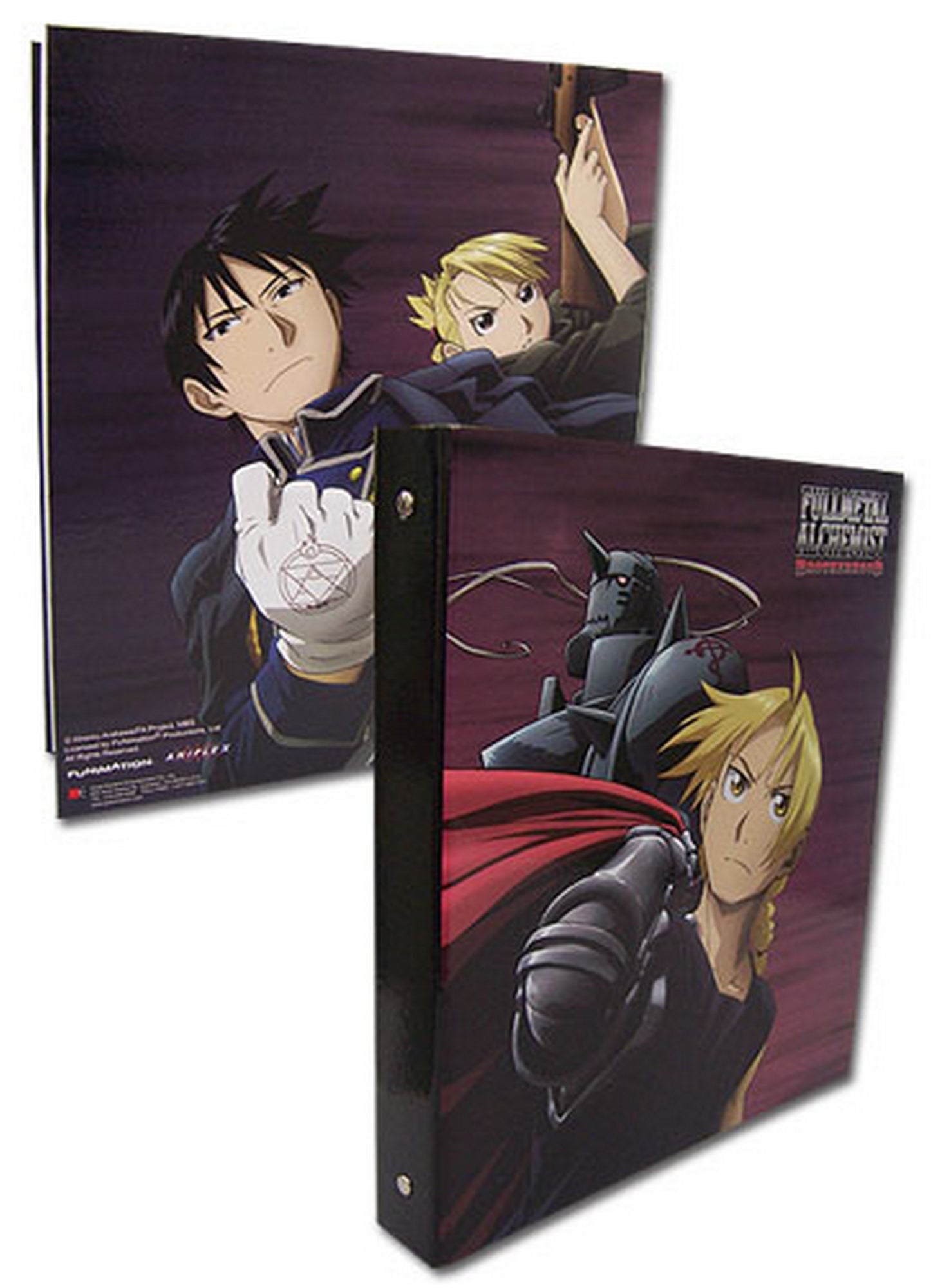 Full Metal Alchemist: Brotherhood - Elric Brothers, Roy & Riza Binder