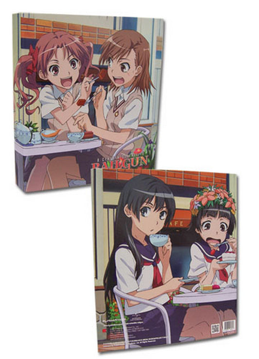 A Certain Scientific Railgun - Mikoto Misaka & Friends Tea Time Binder