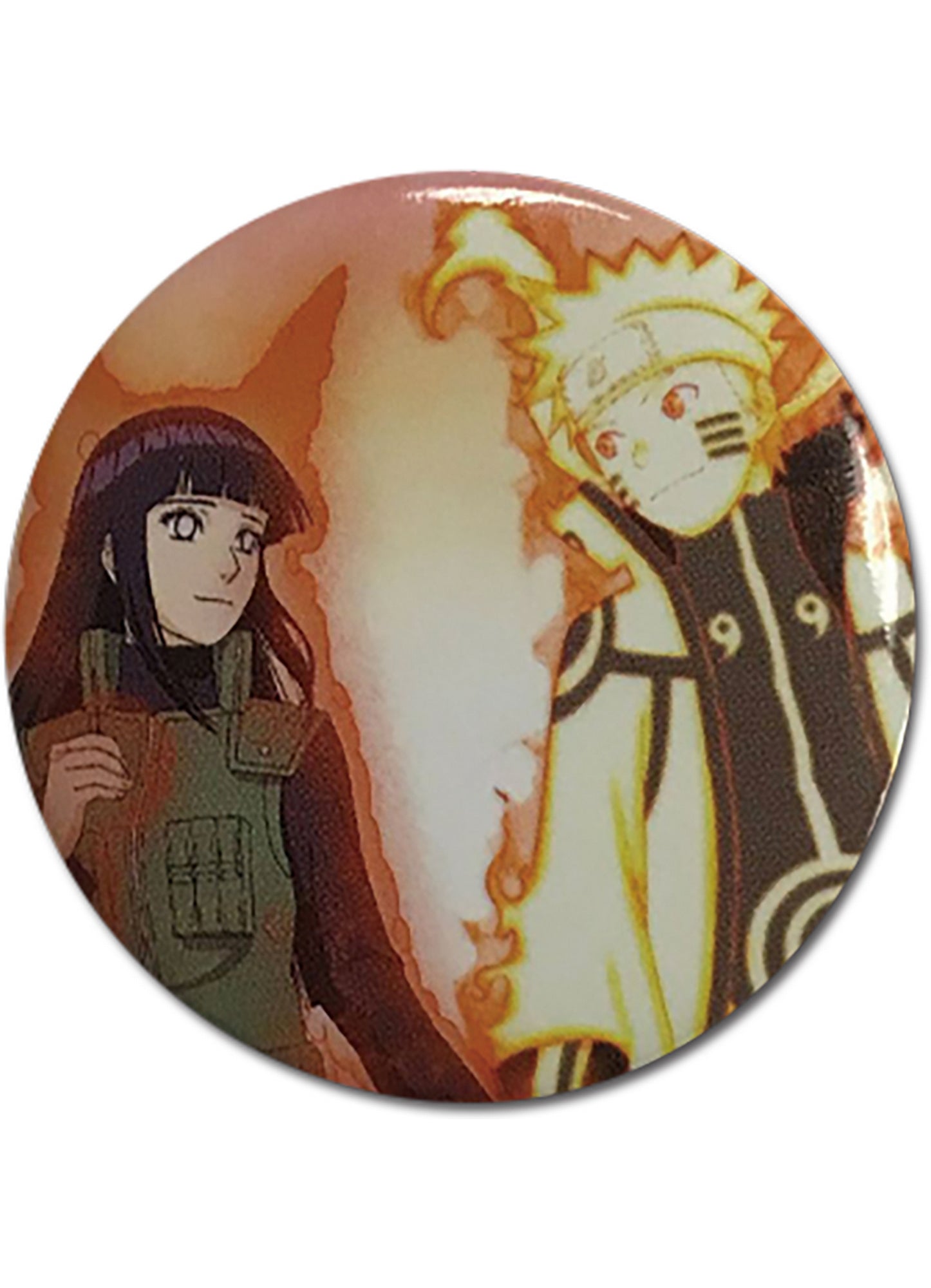 Naruto Shippuden - Naruto Uzumaki & Hinata Hyuga Button