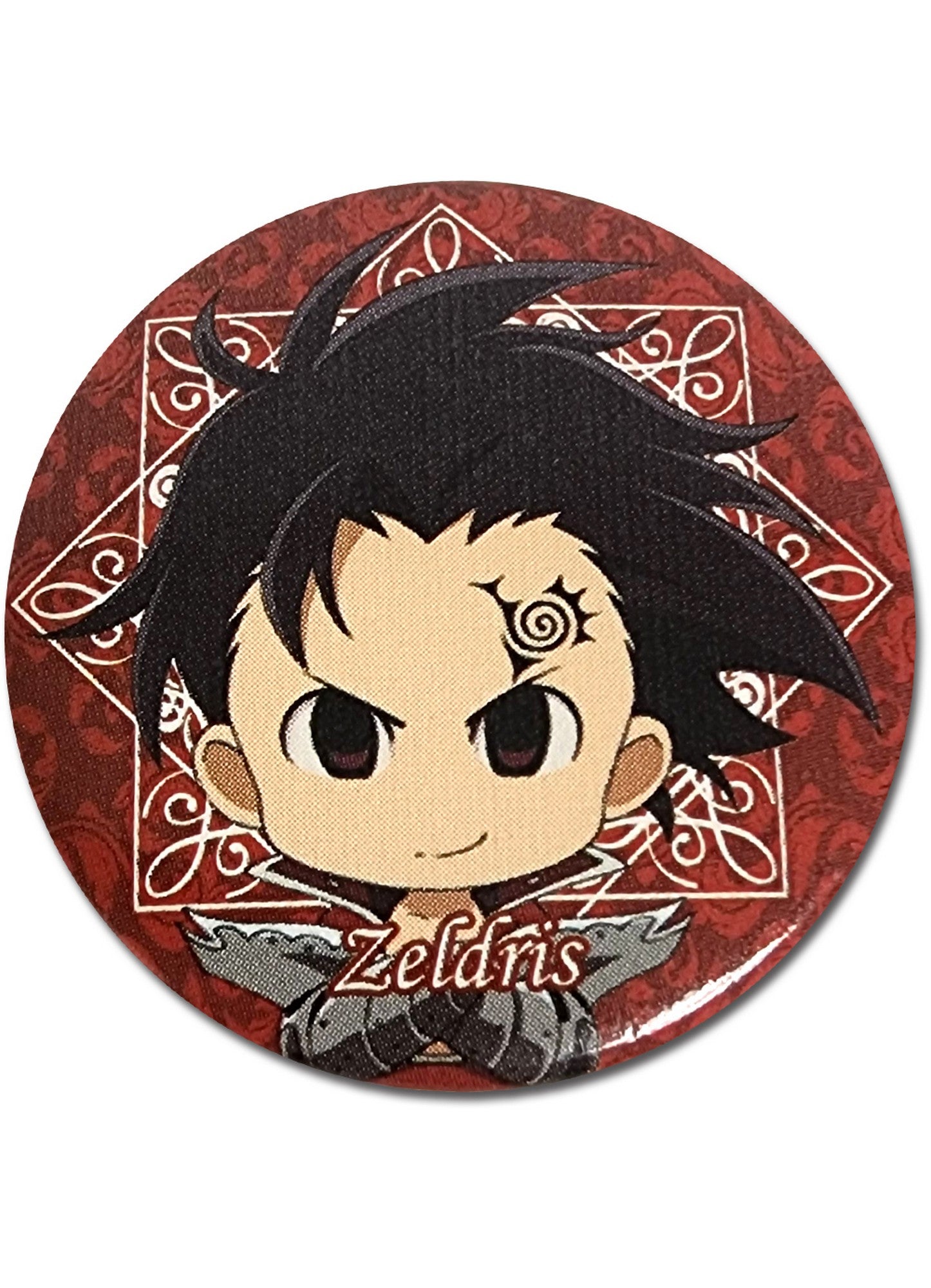 The Seven Deadly Sins - Zeldris Button