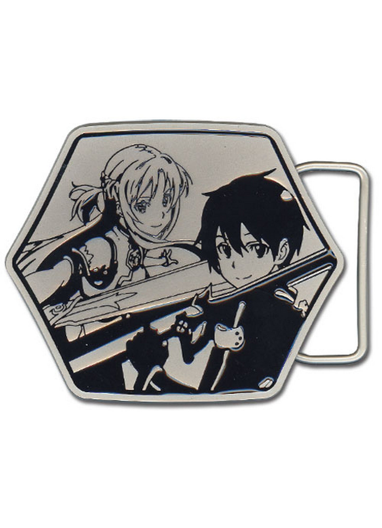 Sword Art Online - Kirito & Asuna Belt Buckle