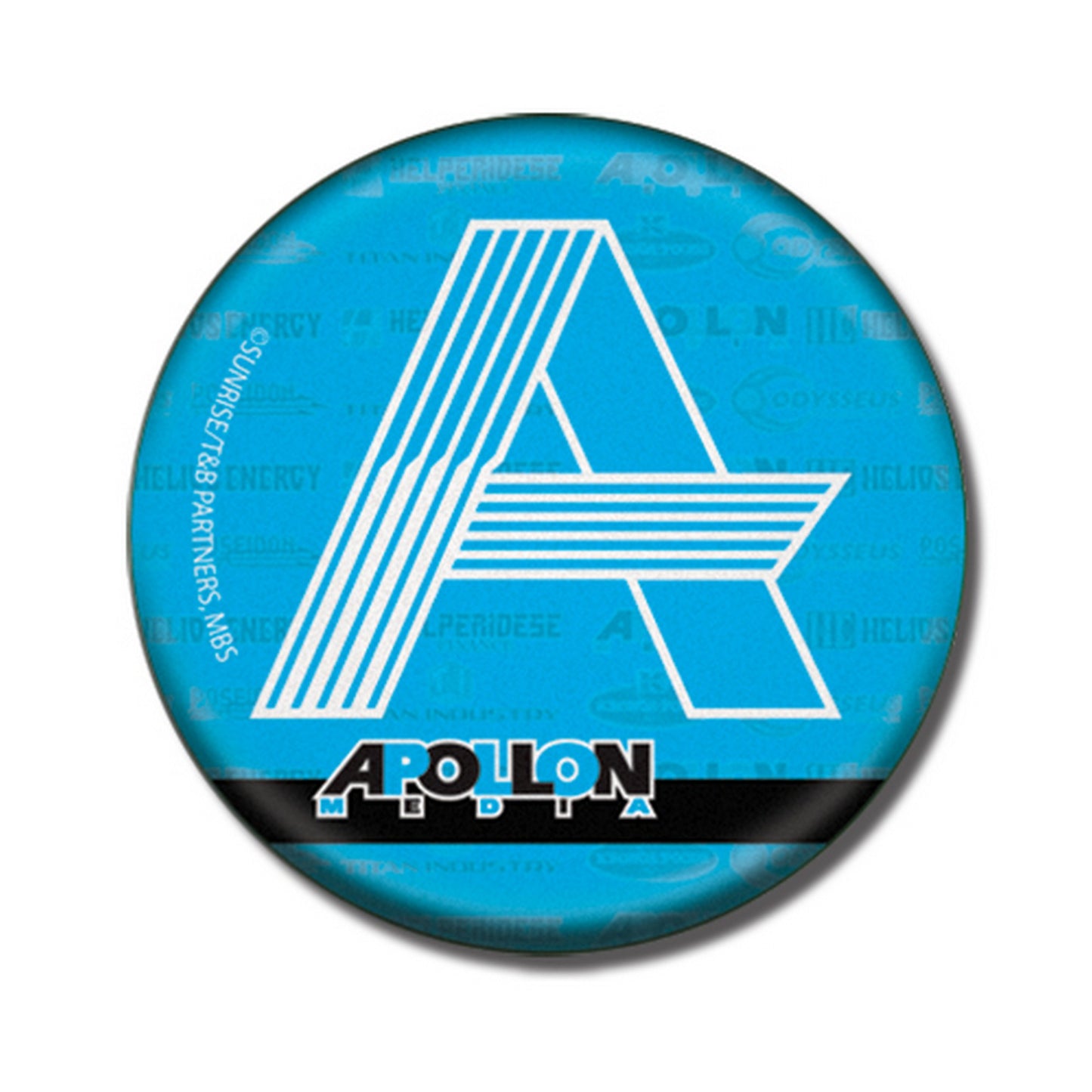 Tiger & Bunny - Appolon Media Button 3'
