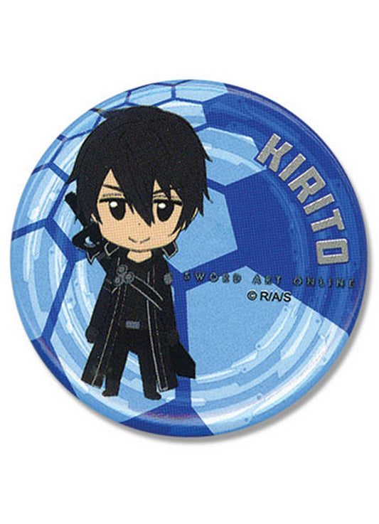 Sword Art Online - SD Kirito Button 1.25"