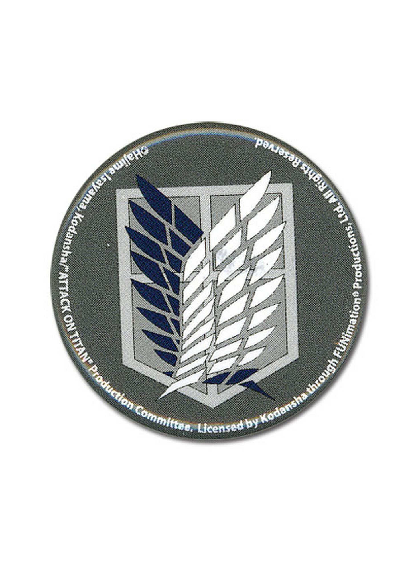 Attack On Titan - Survey Corps Emblem Button