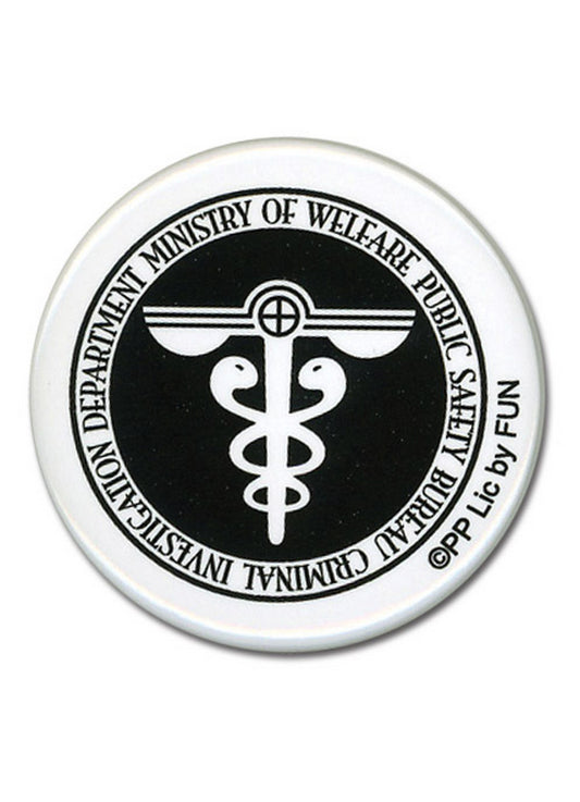 Psycho Pass - Public Safety Bureau Button 1.25"