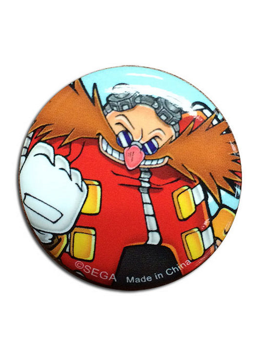 Sonic Hedgehog - Doctor Ivo "Eggman" Robotnik 1.25" Button