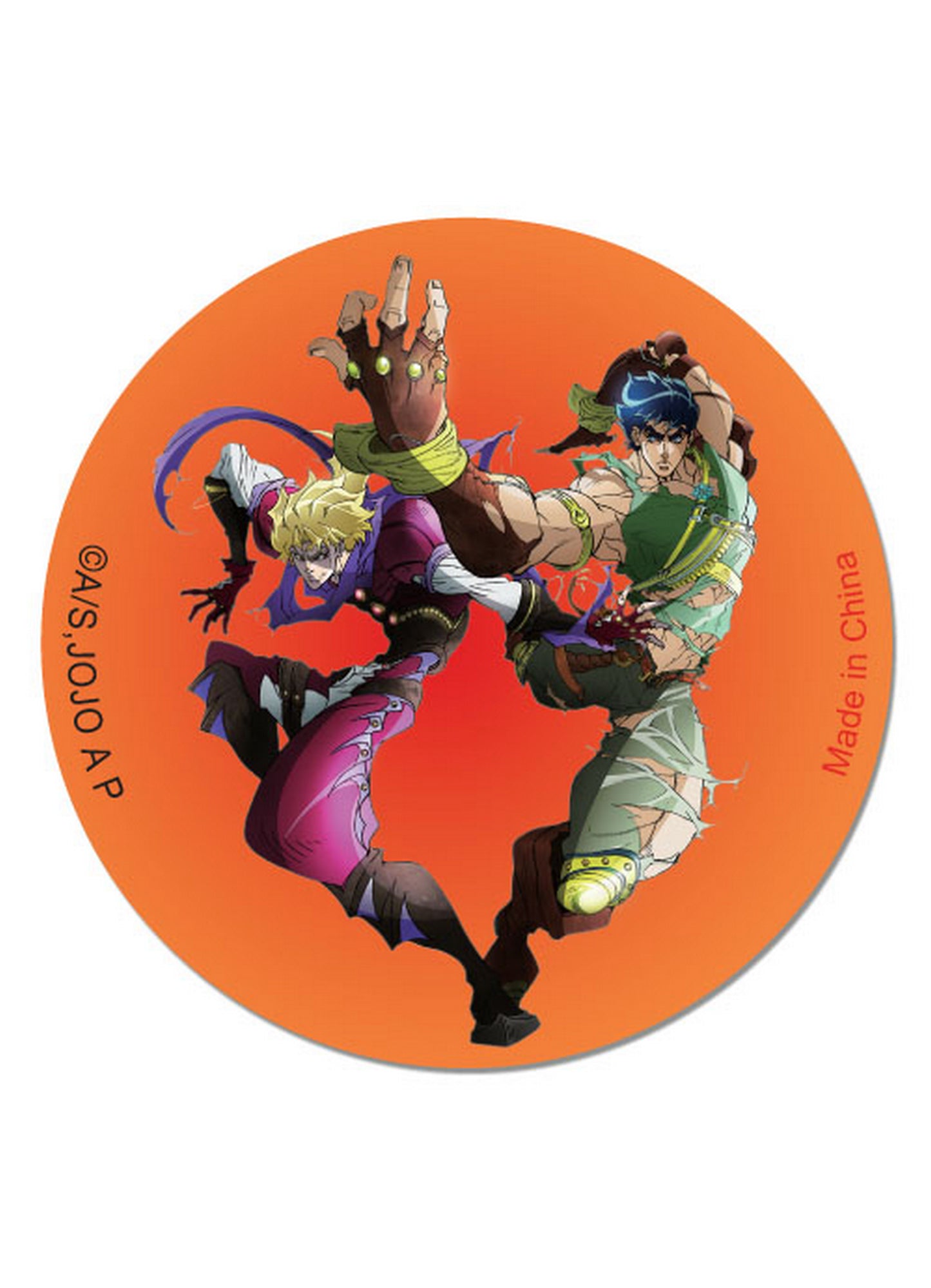 Jojos Bizarre Adventure - Jonathan Joestar & Dio Brando Button