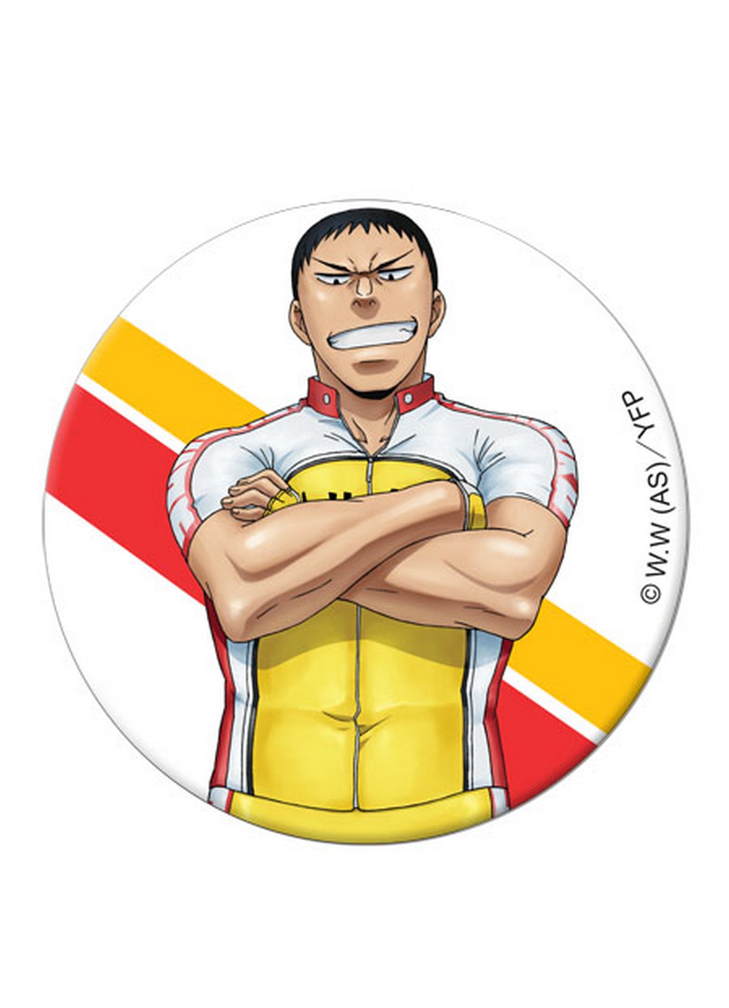 Yowamushi Pedal - Jin Tadokoro Button 1.25"