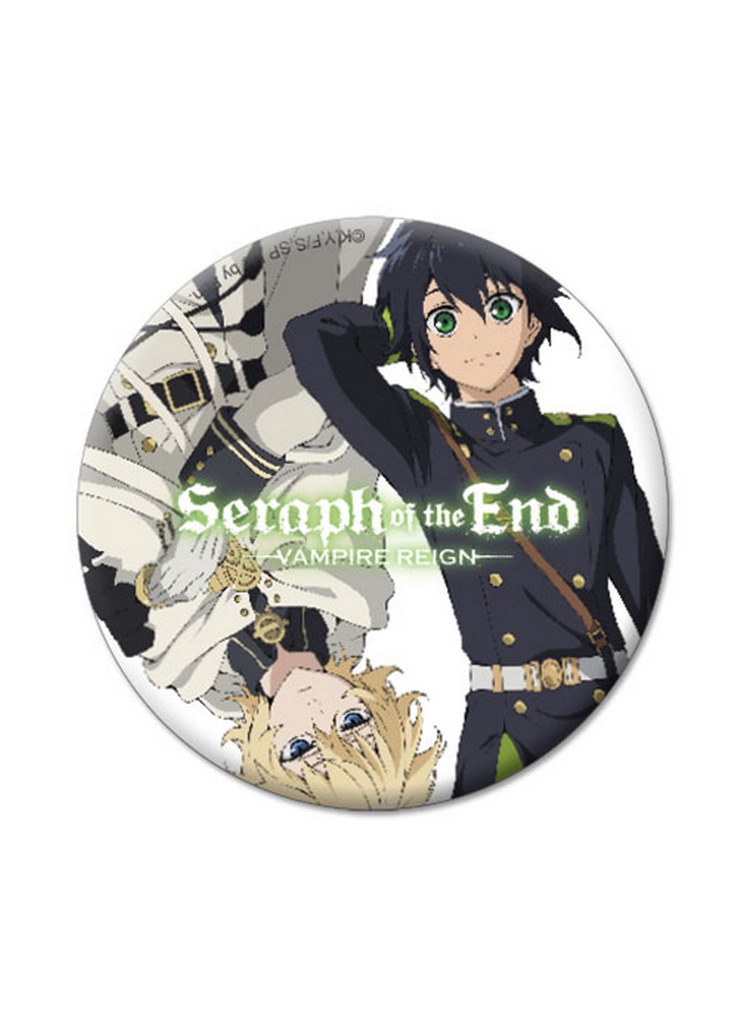 Seraph Of The End - Yuichiro Hyakuya & Mikaela Hyakuya Button 1.25"