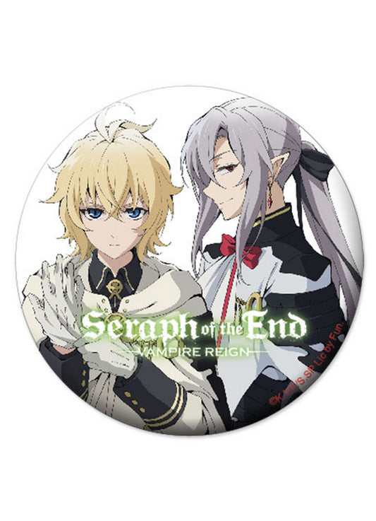 Seraph Of The End - Yuichiro Hyakuya & Ferid Bathory Button 1.25"