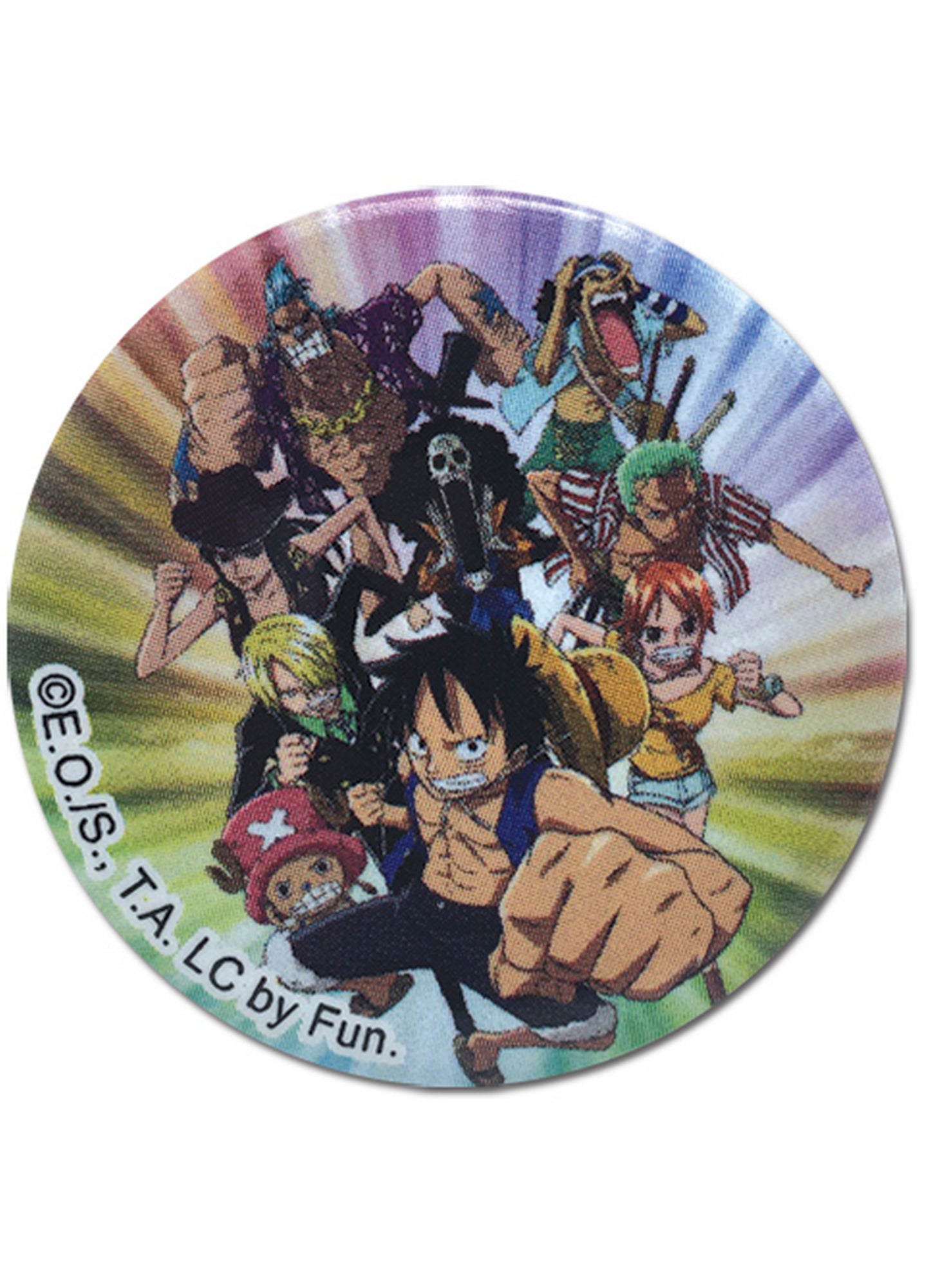 One Piece - Straw Hat Water 7 Arc Button