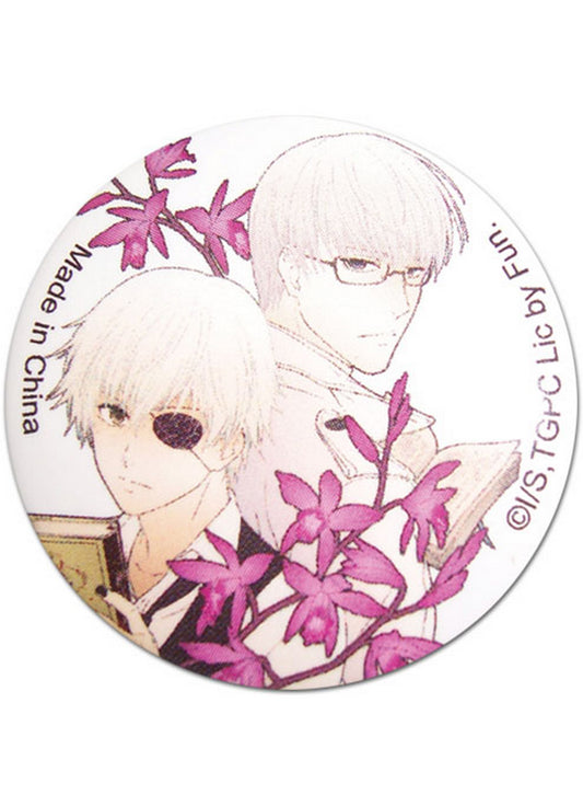 Tokyo Ghoul - Ken Kaneki And Kishou Arima Button