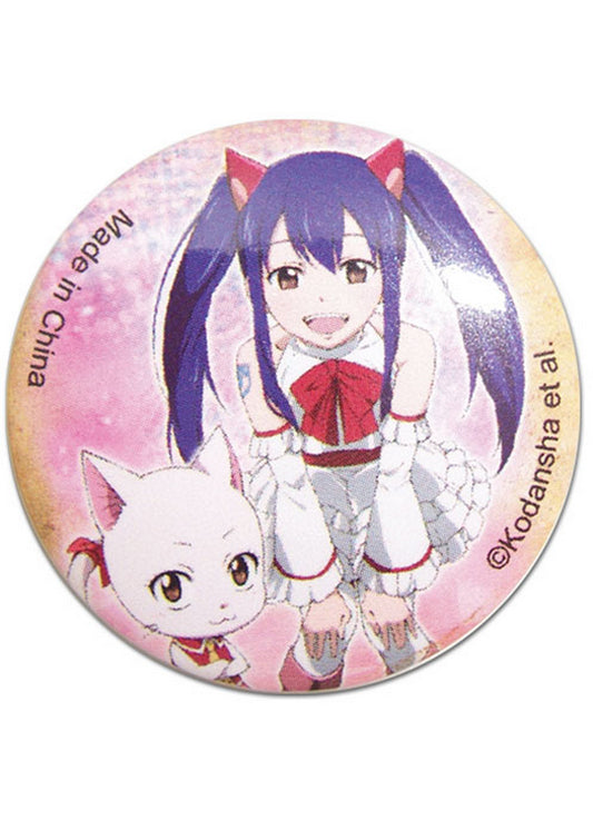 Fairy Tail - Carla & Wendy Marvell Button
