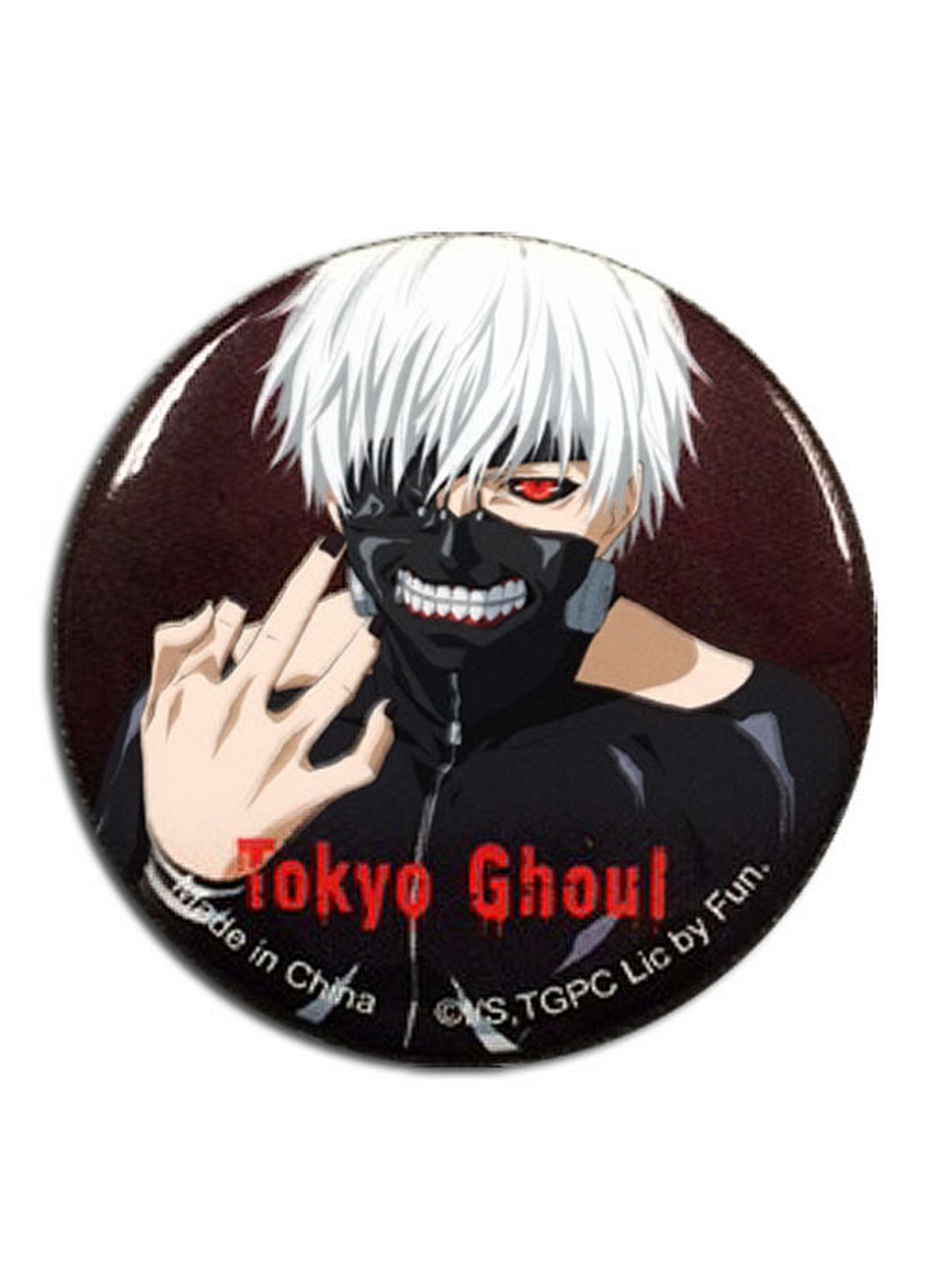 Tokyo Ghoul - Ken Kaneki Button 1.25"